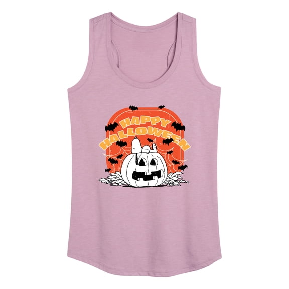 Peanuts - Peanuts Retro Halloween - Women's Racerback Tank Top