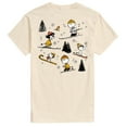 thumbnail image 1 of Peanuts - Peanuts Skiing - Men's Short Sleeve Graphic T-Shirt, 1 of 5