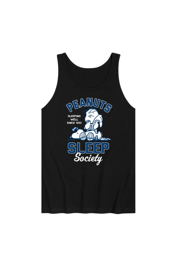 - Peanuts Sleep Society - Men's Jersey Tank Top