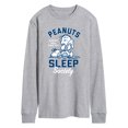 thumbnail image 1 of Peanuts - Peanuts Sleep Society - Men's Long Sleeve T-Shirt, 1 of 6