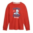 thumbnail image 1 of Peanuts - Peanuts Sleep Society - Toddler & Youth Long Sleeve Graphic T-Shirt, 1 of 6