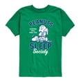 thumbnail image 1 of Peanuts - Peanuts Sleep Society - Toddler & Youth Short Sleeve Graphic T-Shirt, 1 of 6