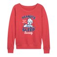 thumbnail image 1 of Peanuts - Peanuts Sleep Society - Women's Lightweight French Terry Pullover, 1 of 6