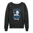 thumbnail image 1 of Peanuts - Peanuts Sleep Society - Women's Lightweight French Terry Long Sleeve Shirt, 1 of 6