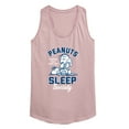 thumbnail image 1 of Peanuts - Peanuts Sleep Society - Women's Racerback Tank Top, 1 of 6