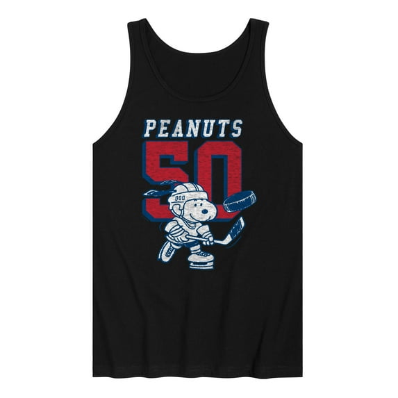 Peanuts - Peanuts Snoopy Hockey - Men's Jersey Tank