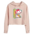 thumbnail image 1 of Peanuts - Peanuts Snoopy Woodstock - Juniors Cropped Pullover Hoodie, 1 of 6