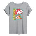 thumbnail image 1 of Peanuts - Peanuts Snoopy Woodstock - Women's Oversized T-Shirt, 1 of 6