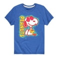 thumbnail image 1 of Peanuts - Peanuts Snoopy Woodstock - Toddler And Youth Short Sleeve Graphic T-Shirt, 1 of 6