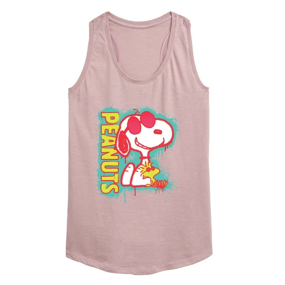 Peanuts - Peanuts Snoopy Woodstock - Women's Racerback Tank Top