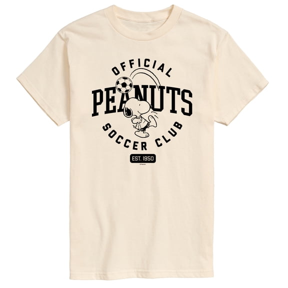 Peanuts - Peanuts Soccer Club - Men's Short Sleeve Graphic T-Shirt