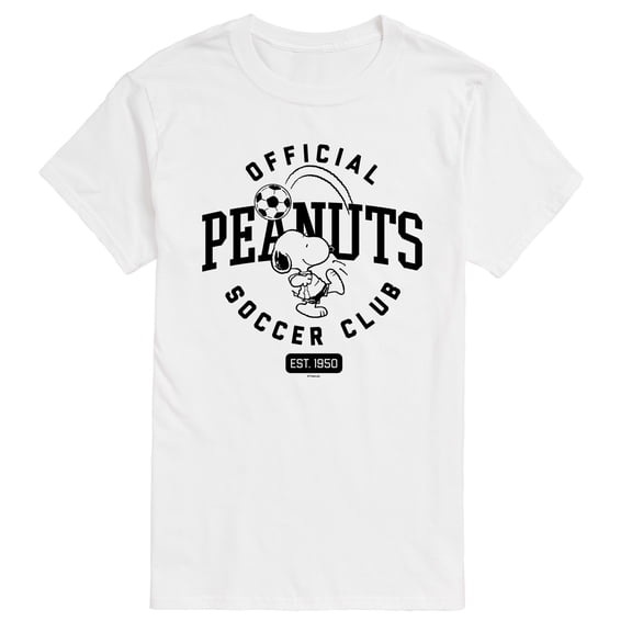 Peanuts - Peanuts Soccer Club - Men's Short Sleeve Graphic T-Shirt