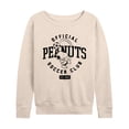 thumbnail image 1 of Peanuts - Peanuts Soccer Club - Women's French Terry Long Sleeve Pullover, 1 of 5