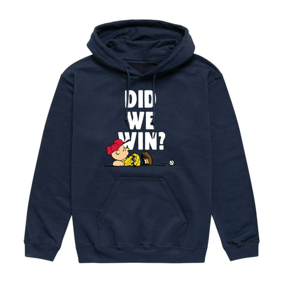 Peanuts - Peanuts Sports - Men's Pullover Hooded Fleece Sweatshirt