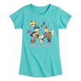 thumbnail image 1 of Peanuts - Peanuts Trick or Treat - Youth Girls Fitted Short Sleeve T-Shirt, 1 of 5