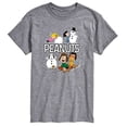 thumbnail image 1 of Peanuts - Peanuts Winter Stickers - Men's Short Sleeve Graphic T-Shirt, 1 of 5