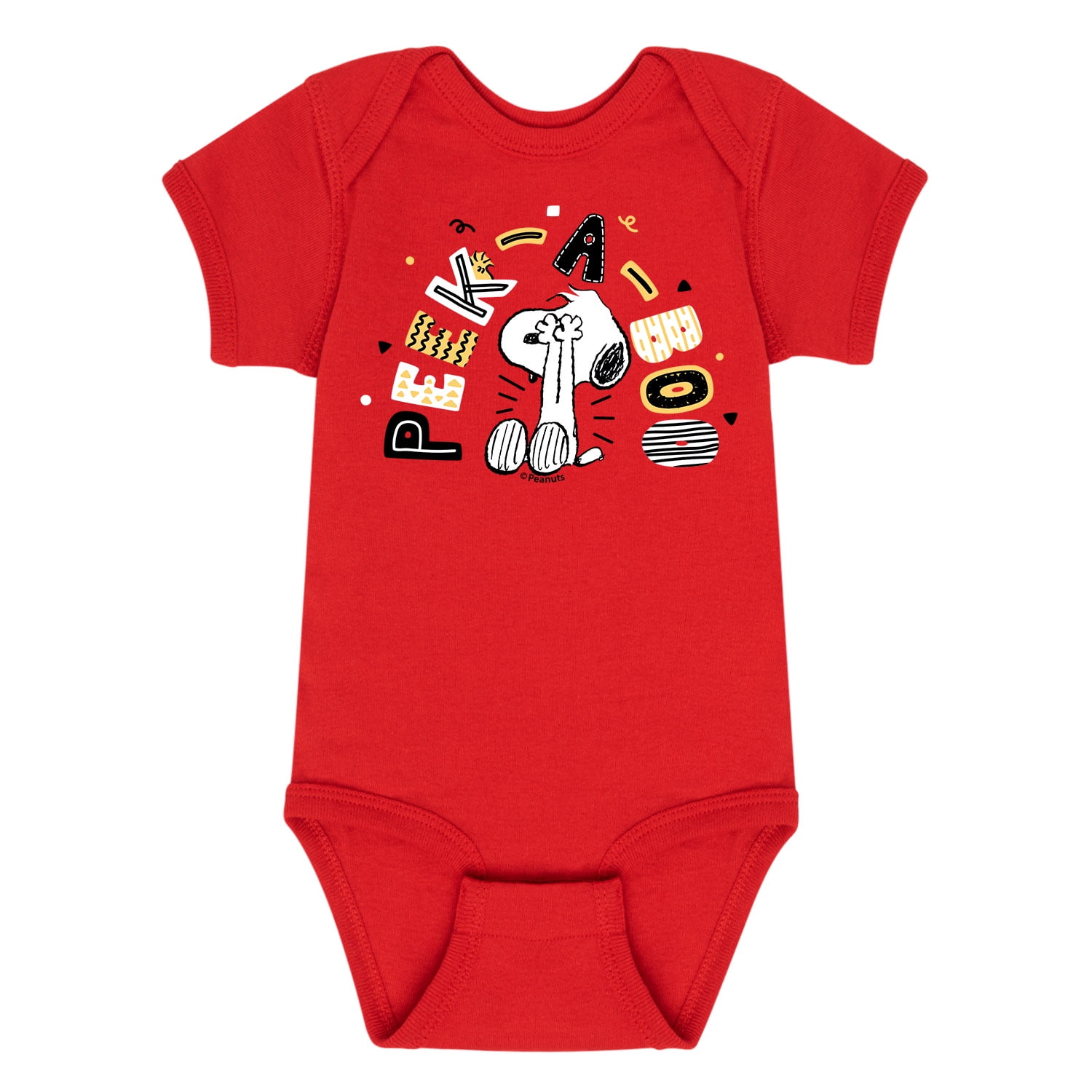 Peanuts Peek Infant Baby One Piece Onesie