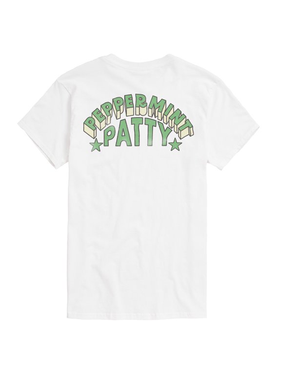 - Peppermint Baseball Men's Short Sleeve Graphic T-Shirt