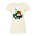 thumbnail image 1 of Peanuts - Peppermint Patty Mood - Juniors Fitted Graphic T-Shirt, 1 of 6