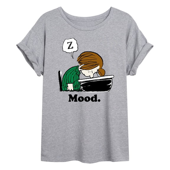 Peanuts - Peppermint Patty Mood - Women's Oversized T-Shirt