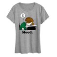 thumbnail image 1 of Peanuts - Peppermint Patty Mood - Women's Short Sleeve Graphic T-Shirt, 1 of 6