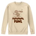 thumbnail image 1 of Peanuts - Personal Fowl Graphic Fleece Sweatshirt, 1 of 4