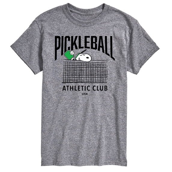 Peanuts - Pickleball - Men's Short Sleeve Graphic T-Shirt