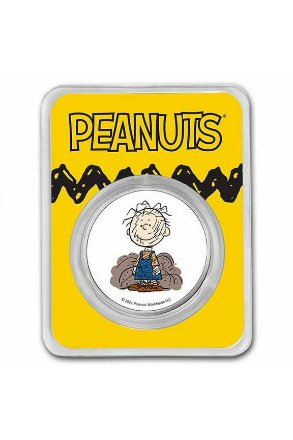 Pig-Pen 1 oz Colorized Silver Round in TEP