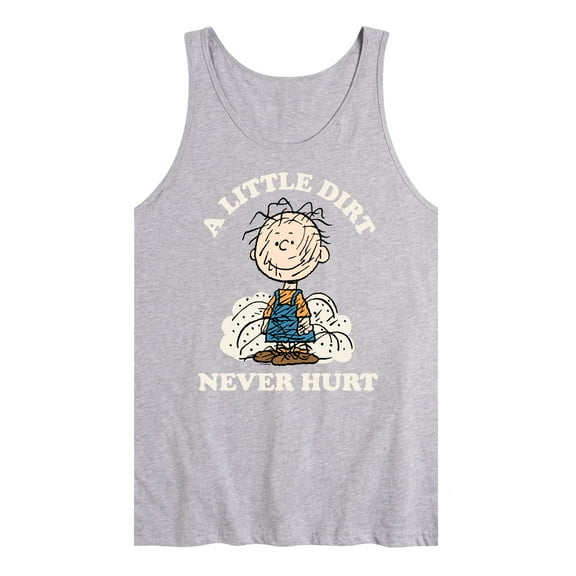 Peanuts - Pigpen Little Dirt Never Hurt - Men's Jersey Tank Top