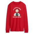 thumbnail image 1 of Peanuts - Pigpen Little Dirt Never Hurt - Men's Long Sleeve T-Shirt, 1 of 4