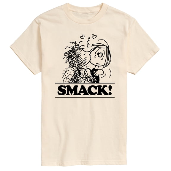 Peanuts - Pigpen Peppermint Patty Smack - Men's Short Sleeve Graphic T-Shirt