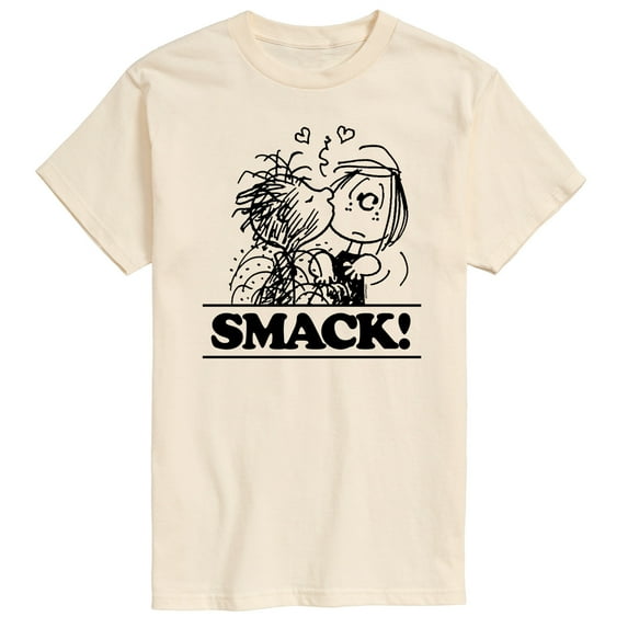 Peanuts - Pigpen Peppermint Patty Smack - Men's Short Sleeve Graphic T-Shirt