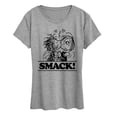 thumbnail image 1 of Peanuts - Pigpen Peppermint Patty Smack - Women's Short Sleeve Graphic T-Shirt, 1 of 5