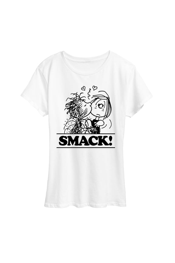- Pigpen Peppermint Patty Smack - Women's Short Sleeve Graphic T-Shirt