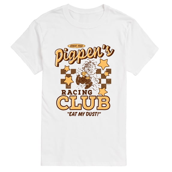 Peanuts - Pigpen Racing - Men's Short Sleeve Graphic T-Shirt