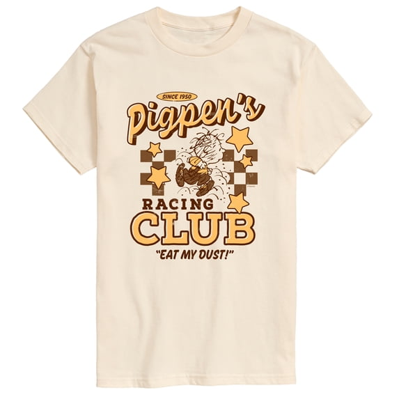 Peanuts - Pigpen Racing - Men's Short Sleeve Graphic T-Shirt