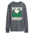 thumbnail image 1 of Peanuts - Pinch Proof Snoopy - Men's Long Sleeve Graphic T-Shirt, 1 of 5