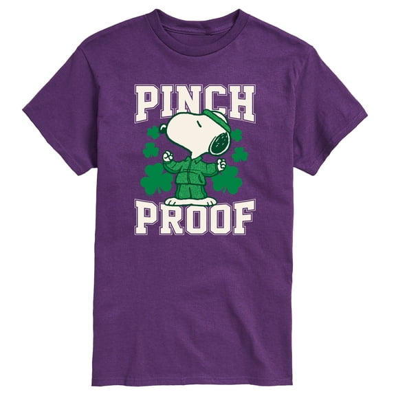 Peanuts - Pinch Proof Snoopy - Men's Short Sleeve Graphic T-Shirt
