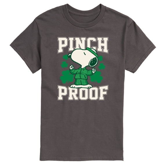 Peanuts - Pinch Proof Snoopy - Men's Short Sleeve Graphic T-Shirt