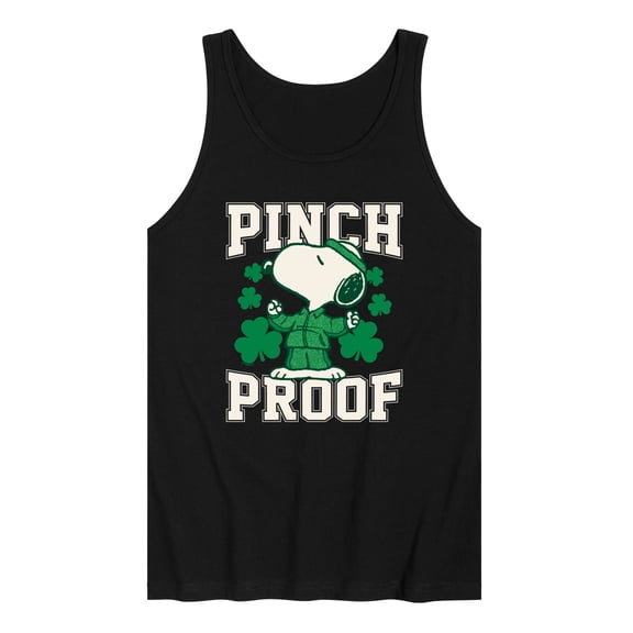 Peanuts - Pinch Proof Snoopy - Men's Sleeveless Graphic Tank