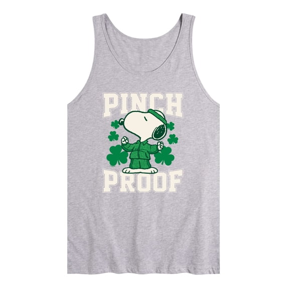 Peanuts - Pinch Proof Snoopy - Men's Sleeveless Graphic Tank