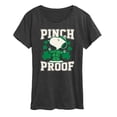 thumbnail image 1 of Peanuts - Pinch Proof Snoopy - Women's Short Sleeve Graphic T-Shirt, 1 of 5