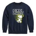thumbnail image 1 of Peanuts - Pixel Perfect - Toddler & Youth Crewneck Fleece Sweatshirt, 1 of 6