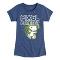 thumbnail image 1 of Peanuts - Pixel Perfect - Toddler & Youth Girls Short Sleeve Graphic T-Shirt, 1 of 6
