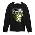 thumbnail image 1 of Peanuts - Pixel Perfect - Toddler & Youth Long Sleeve Graphic T-Shirt, 1 of 5