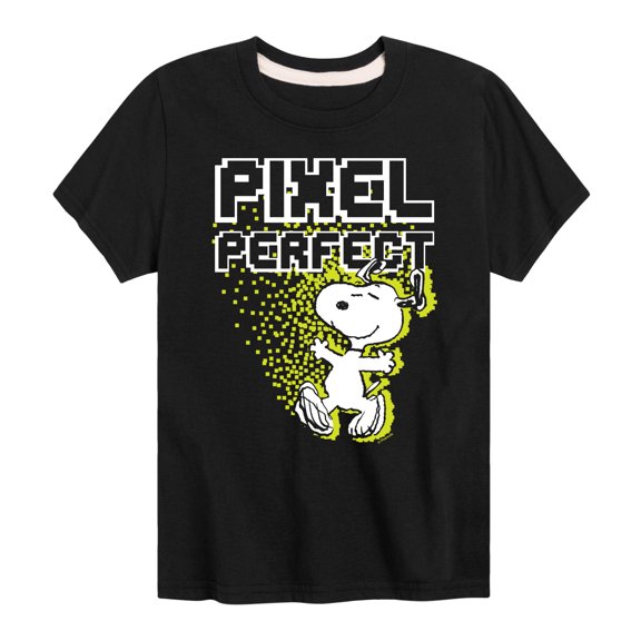 Peanuts - Pixel Perfect - Toddler & Youth Short Sleeve Graphic T-Shirt