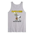 thumbnail image 1 of Peanuts - Plant A Tree - Men's Jersey Tank Top, 1 of 4