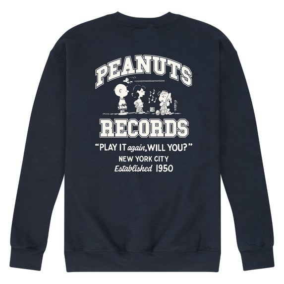 Peanuts - Play It Records Graphic Fleece Sweatshirt