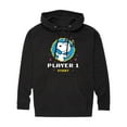 thumbnail image 1 of Peanuts - Player 1 Start Retro Snoopy - Men's Pullover Hoodie, 1 of 6