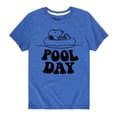 thumbnail image 1 of Peanuts - Pool Day - Toddler And Youth Short Sleeve Graphic T-Shirt, 1 of 6